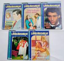 Romantica Lääkärisarja nrot 9 - 24 1984