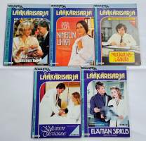 Romantica Lääkärisarja nrot 9 - 24 1984
