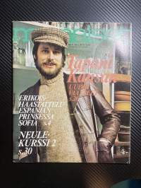 Me naiset 1975 nro 4, 24.1.1975, Tapani Kansan uudet vaatteet, meedio Heikki Vesa