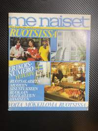 Me naiset 1975 nr 11, 14.3.1975, erikoisnumero Me naiset Ruotsissa