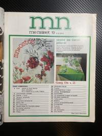 Me naiset 1975 nr 19, 9.5.1975, Mitä äiti on minulle merkinnyt mm. Helena ja Terhi Panula, Georg Ots, kutsut