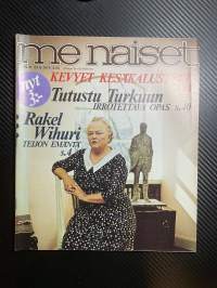 Me naiset 1975 nr 21, 23.5.1975, Rakel Wihuri, päivä naisen elämässä - Seija Vänskä, kesän kevyet kalusteet, Ilmari Tapiovaaran rantatontti