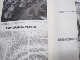 Diesel-lehti 1959 sidottu vuosikerta, runsas mainoskuvitus työkoneista ja moottoreista, värikuvaesittelyt mm. Fiat 600 &amp; Volga, erittäin laadukas julkaisu