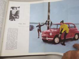 Diesel-lehti 1959 sidottu vuosikerta, runsas mainoskuvitus työkoneista ja moottoreista, värikuvaesittelyt mm. Fiat 600 &amp; Volga, erittäin laadukas julkaisu