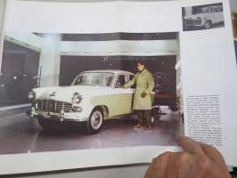 Diesel-lehti 1959 sidottu vuosikerta, runsas mainoskuvitus työkoneista ja moottoreista, värikuvaesittelyt mm. Fiat 600 &amp; Volga, erittäin laadukas julkaisu