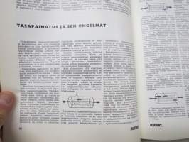 Diesel-lehti 1960 sidottu vuosikerta, runsas mainoskuvitus työkoneista ja moottoreista, erittäin laadukas julkaisu