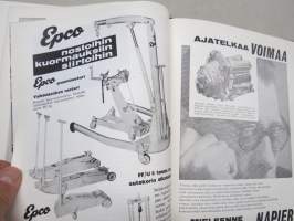 Diesel-lehti 1960 sidottu vuosikerta, runsas mainoskuvitus työkoneista ja moottoreista, erittäin laadukas julkaisu