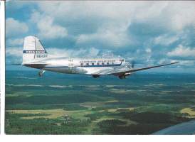 SE-CFP &quot;Fridtjol Viking&quot;  Flygande Veteraner   - lentokonepostikortti postikortti   kulkematon