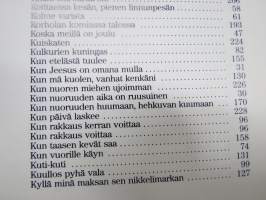 Suuri Toivelaulukirja 7 (sisältää myös kirjojen 1-7 laulujen nimet aakkosjärjestyksessä sekä alkusanat)