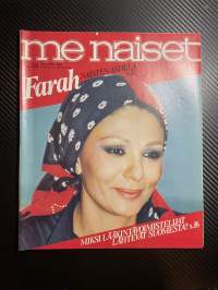 Me naiset 1975 nr 39, 26.9.1975, Farah, Kuopion läänin naiset, päivä miehen elämässä myyntimies Jouni Koski, Korkeavuorenkatu,  Ailakki Sariola Suomen Tivoli