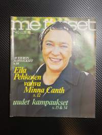 Me naiset 1975 nr 40, 3.10.1975, Eila Pehkonen, Anneli Qveflander, Jeanne Moreau, yksiössä