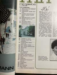 Me naiset 1975 nr 45, 7.11.1975, Mannerheimin kolme kotia, Marilyn Monroe ja Arthur Miller