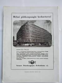 v.1950 Helsinki matkaopas kaupunkiopas