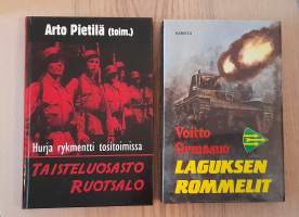 Taisteluosasto Ruotsalo : hurja rykmentti tositoimissa +Laguksen Rommelit