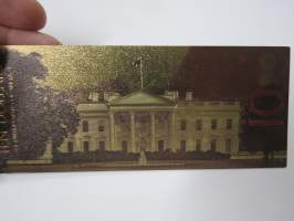Ten (10)  Dollars - United States - Thomas Jefferson - Gold foil novelty note -keräilyseteli 24 K kullattu seteli, leikkirahaa