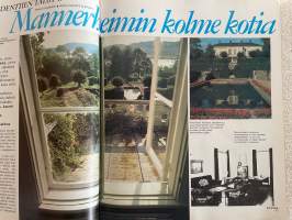 Me naiset 1975 nr 45, 7.11.1975, Mannerheimin kolme kotia, Marilyn Monroe ja Arthur Miller