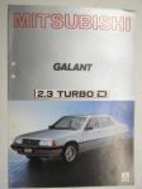 Mitsubishi Galant 2.3 Turbo D 1981 -myyntiesite