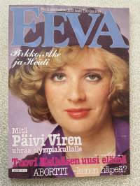 Eeva 1979 nr 11, Päivi Viren, Työ vie Åke Lindmania, Kankaisten kartano, Oravistojen koti, Jörn Donner