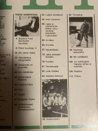 Me Naiset 1974 nro 17 ilmestynyt 26.4.1974, Yves Montand, Kisu, järjestönaisen muotokuva Anita Toukomaa