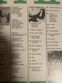 Me Naiset 1974 nro 17 ilmestynyt 26.4.1974, Yves Montand, Kisu, järjestönaisen muotokuva Anita Toukomaa