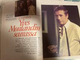 Me Naiset 1974 nro 17 ilmestynyt 26.4.1974, Yves Montand, Kisu, järjestönaisen muotokuva Anita Toukomaa
