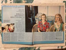 Me Naiset 1974 nro 29 ilmestynyt 19.7.1974, Johanna Raunio ja Armi, asuntomessut Kerava Jaakkola, Eila Halonen