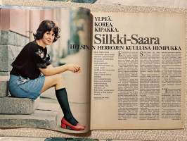 Me Naiset 1974 nro 29 ilmestynyt 19.7.1974, Johanna Raunio ja Armi, asuntomessut Kerava Jaakkola, Eila Halonen