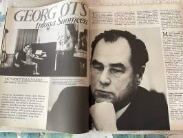Me naiset 1975 nr 19, 9.5.1975, Mitä äiti on minulle merkinnyt mm. Helena ja Terhi Panula, Georg Ots, kutsut
