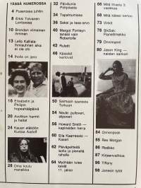 Me Naiset 1972 nro 45 ilmestynyt 8.11.1972, Anneli Sari, Howard Smith, Erkki Toivanen, Elisabet ja Philip