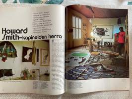 Me Naiset 1972 nro 45 ilmestynyt 8.11.1972, Anneli Sari, Howard Smith, Erkki Toivanen, Elisabet ja Philip