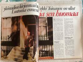 Me Naiset 1972 nro 45 ilmestynyt 8.11.1972, Anneli Sari, Howard Smith, Erkki Toivanen, Elisabet ja Philip