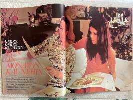 Me Naiset 1972 nr 42 ilmestynyt 18.10.,Pajarit, Taru ja Leo Kinnunen,  Miss Skandinavia kisa, Astrid Lingren