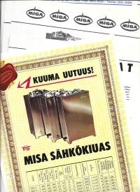 Misa kiuas esitteitä 5 kpl erä