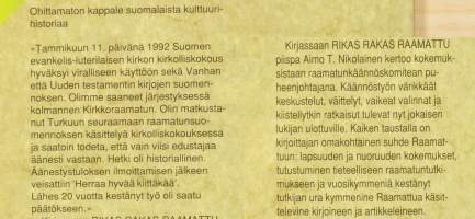 Rikas Rakas Raamattu