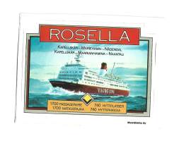 Rosella - tarra