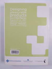 DPPI 2007 : user experience plus : proceedings of the Conference Designing Pleasurable Products and Interfaces, 22-25 August 2007, School of Design, University of...