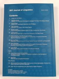 SKY journal of linguistics 16