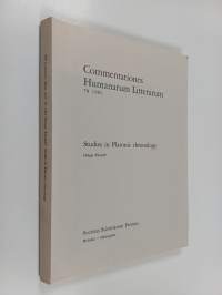 Studies in Platonic chronology