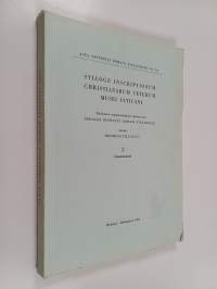 Sylloge inscriptionum christianarum veterum Musei Vaticani