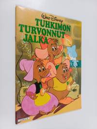 Tuhkimon turvonnut jalka