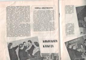 Uusi nainen n:o 5 toukokuu 1952 Muotia  kankaasta  tehtynä kuin neuleena, kotikokin neuvoja. Haastatteluja ja vierailu pientilalle. Hyvää ajan kuvaa -50 luvusta