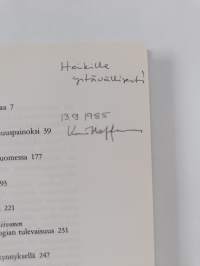 Suomen pankin setelipaino 1885-1985 (signeerattu, yhden tekijän omiste)