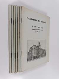 Tampereen tyttölyseo (kaksoistyttölyseo) : vuosikertomukset 1946-1953 (7 vihkoa)