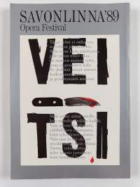 Savonlinnan oopperajuhlat 1989 = Savonlinna opera festival = Savonlinna opernfestspiele