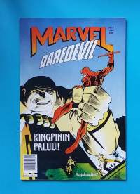 Marvel 2/1989 - Daredevil.  Kingpinin paluu.  (Sarjakuvat, sarjakuvalehdet, sopiva keräilykappaleeksi)