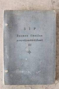Suomen ilmailun pysyväismääräykset: 1-3