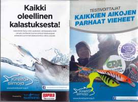 Rapala Opas/ tuotekuvasto  2013 ja testivoittajat - Kaikkien aikojen parhaat vieheet Opas