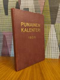 Punainen kalenteri 1926 : Työväenjärjestöjen tiedonantajan julkaisema