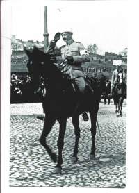 Lottapäivät Turku 1929 Mannerheim - postikortti kulkematon