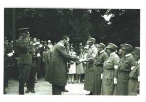 Lottapäivät Turku 1929 Mannerheim - postikortti kulkematon